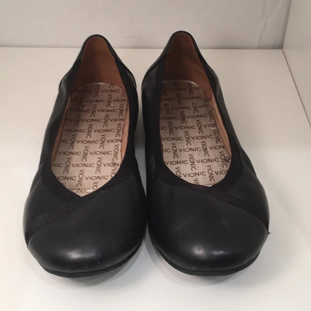 Vionic Shoes Flats Size 6 Black SB-J